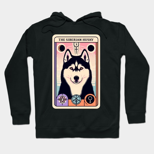 The Siberian Husky Hoodie by L.C. Tarot